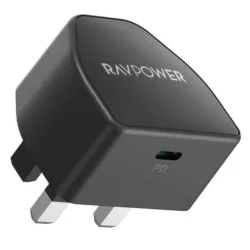 Rav Power Pd20W 1C Uk Charge - Black